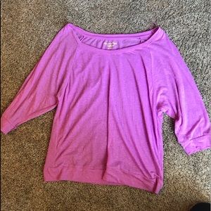 American Eagle slouchy 3/4 sleeve top